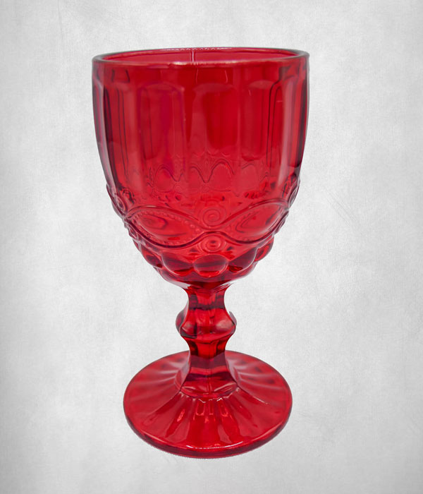 Rustica Red Glassware