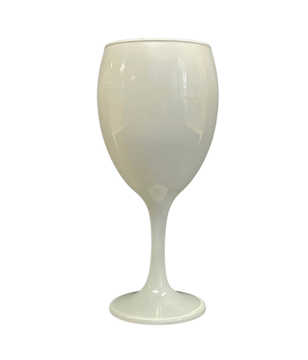 White Twilight Wine Glass