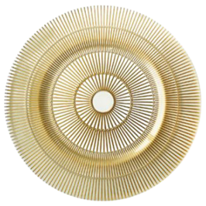 Rent The Egyptian Gold Charger Plate From Different