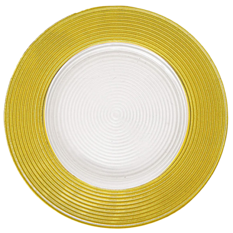 Rent The Cleo Gold Charger Plate From Different Look