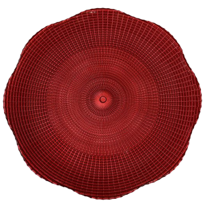 Rent The Christa Red Charger Plate From Different Look