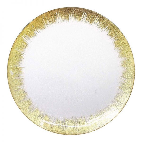 Rent The Frost Gold Charger Plate From Different Look