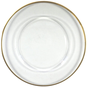 Rent The Gold Rim Charger Plate From Different Look