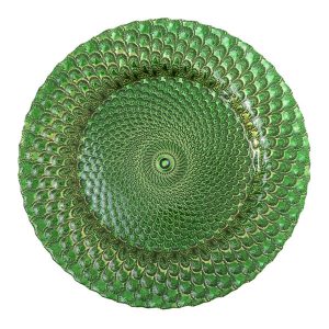 Rent The Luxe Emerald Charger Plate From Different Look