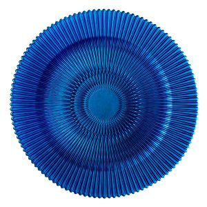 Rent The Marbella Blue Charger Plate From Different Look