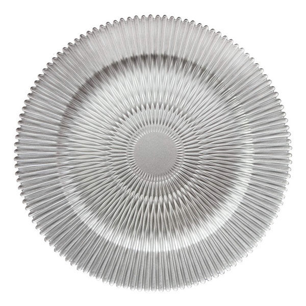 Rent The Marbella Silver Charger Plate From Different Look