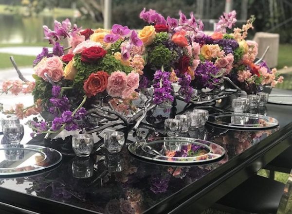 Mirror Charger Plate, Tabletop Rental, Charger Plate Rental, West Palm Beach