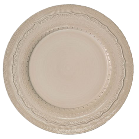 Rent The Moroccan Ivory Charger Plate From Different Look