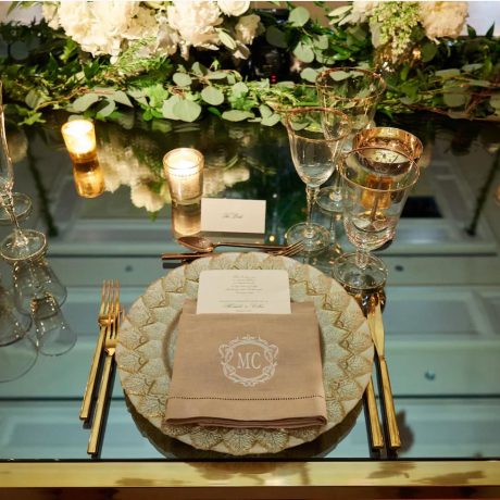 Wedding at the Breakers Palm Beach Tabletop Rental