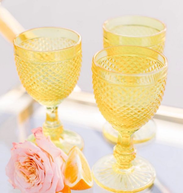 Tabletop Rental, Capri Glassware