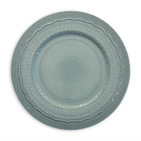 Rent The Moroccan Blue Charger Plate From Different Look