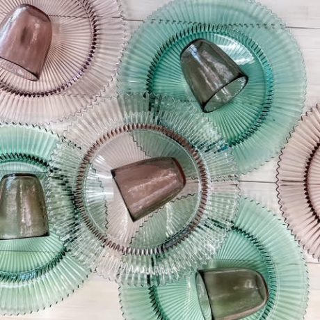 Charlottes and Carrie glass, Wedding Tabletop Rental