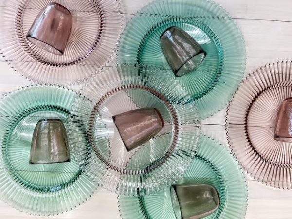 Charlottes and Carrie glass, Wedding Tabletop Rental
