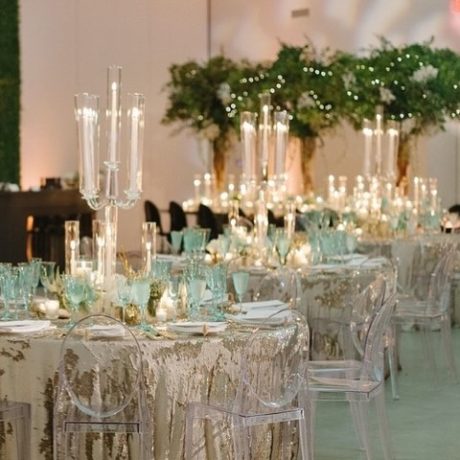 Giselle Aqua Glassware Rental for Events
