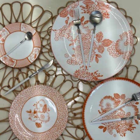 Budapest China Collection, Daisy Charger,