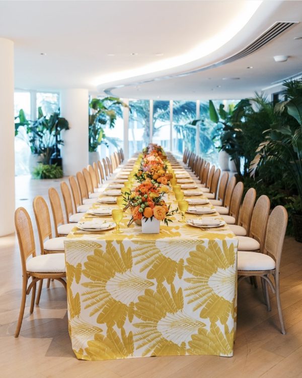 Tabletop rental Fort Lauderdale brunch