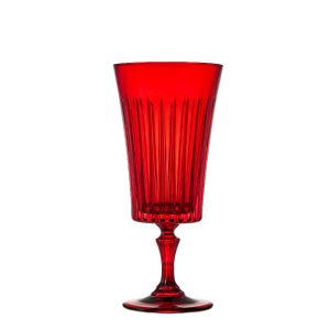 Timeless Cranberry Water Goblet