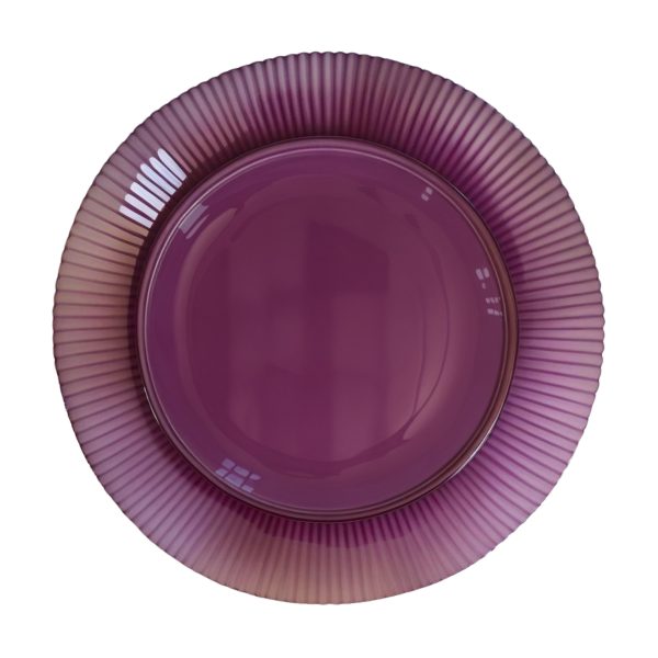 Charlotte Plum Charger Plate